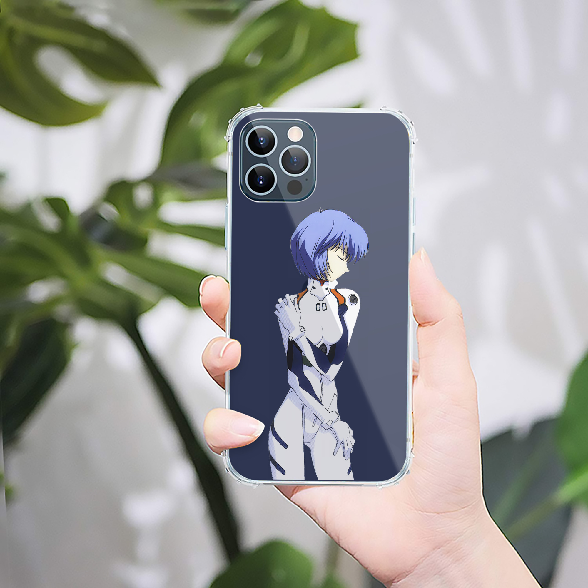 （画像用） EVA 新世紀エヴァンゲリオン 【iPhone 12シリーズ対応】透明スマホケース（クリアソフトケース）